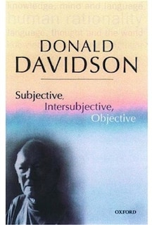 Front cover_Subjective, Intersubjective, Objective