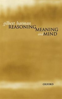 Front cover_Reasoning, Meaning, and Mind