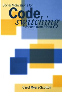 Couverture_Social Motivations for Codeswitching