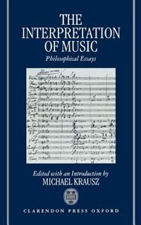 Front cover_The Interpretation of Music