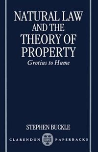 Front cover_Natural Law and the Theory of Property