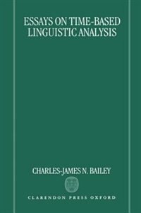 Front cover_Essays on Time-Based Linguistic Analysis