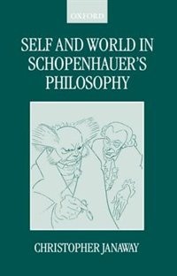 Front cover_Self and World in Schopenhauer's Philosophy