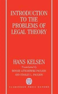 Front cover_Introduction to the Problems of Legal Theory
