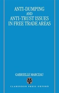 Front cover_Anti-Dumping and Anti-Trust Issues in Free-Trade Areas