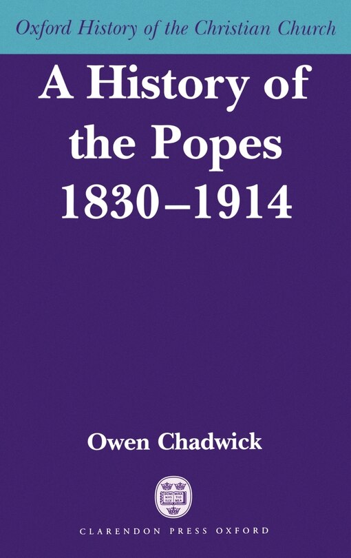 Front cover_A History of the Popes 1830-1914