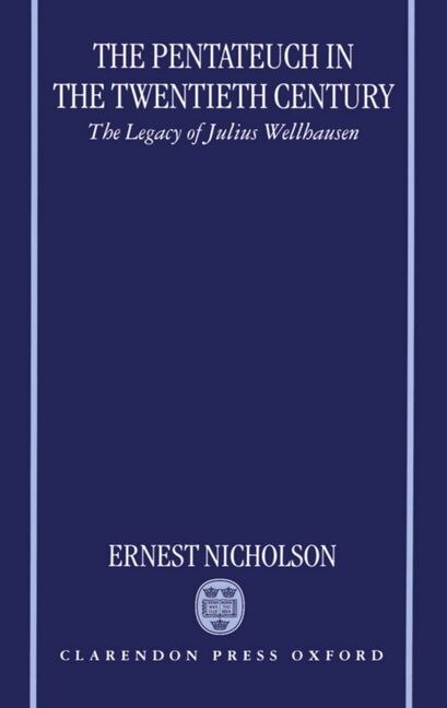 Front cover_The Pentateuch in the Twentieth Century