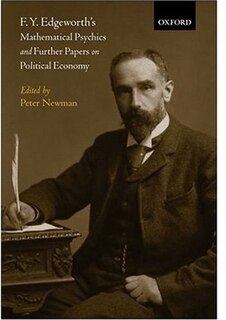 Front cover_F. Y. Edgeworth's 'Mathematical Psychics' and Further Papers on Political Economy