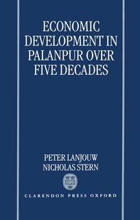 Front cover_Economic Development in Palanpur over Five Decades