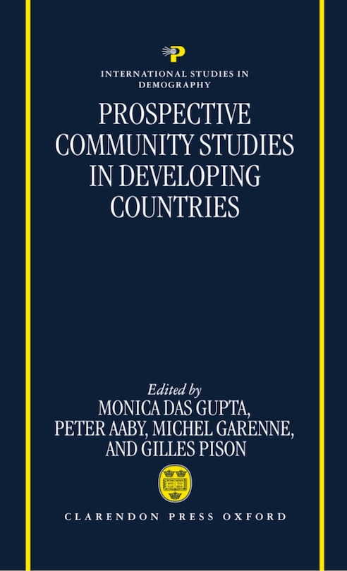 Couverture_Prospective Community Studies in Developing Countries