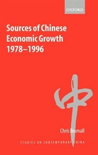 Couverture_Sources of Chinese Economic Growth, 1978-1996