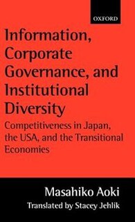 Couverture_Information, Corporate Governance, and Institutional Diversity