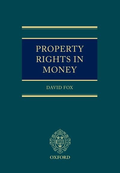 Front cover_Property Rights in Money