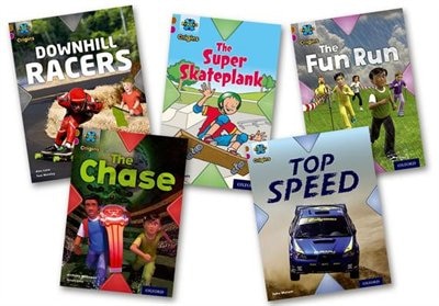 Front cover_Project X Origins: Brown Book Band, Oxford Level 10 Fast And Furious: Mixed Pack Of 5