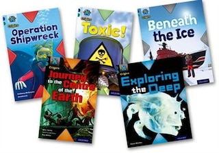 Couverture_Project X Origins: Dark Blue Book Band, Oxford Level 16 Hidden Depths: Mixed Pack of 5