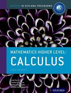 Front cover_IB Mathematics Higher Level Option Calculus: Oxford IB Diploma Programme
