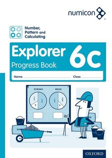 Couverture_Numicon: Number, Pattern And Calculating 6 Explorer Progress Book C (pack Of 30)