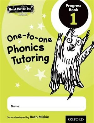 Front cover_Read Write Inc. Phonics: One-to-One Phonics Tutoring Progress Book 1 Pack of 5