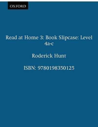 Read at Home 3: Book Slipcase: Level 4a-c