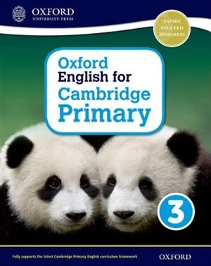 Front cover_Oxford English for Cambridge Primary Student Book 3