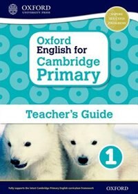 Couverture_Oxford English for Cambridge Primary Teacher book 1