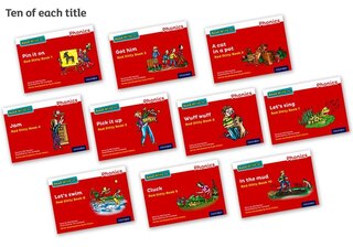 Front cover_Read Write Inc. Phonics: Red Ditty Books Pack of 100
