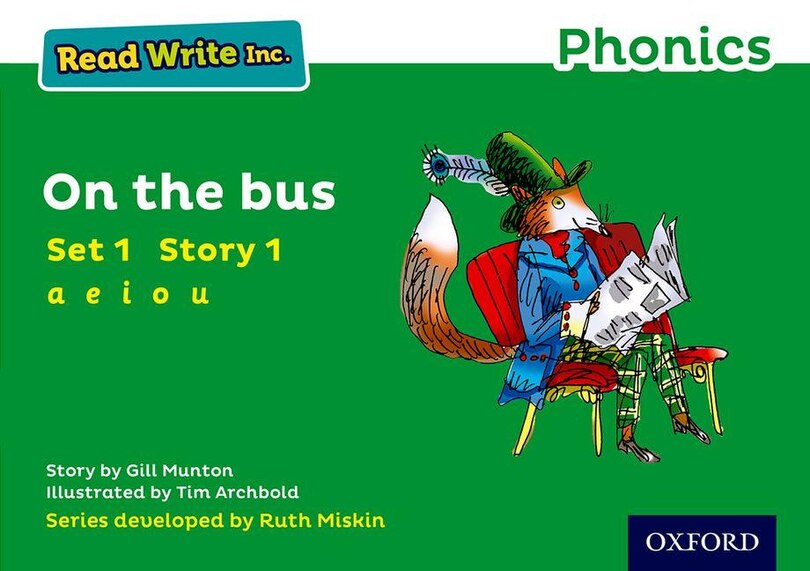 Couverture_Read Write Inc. Phonics: Green Set 1 Story Book 1 On The Bus