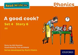 Couverture_Read Write Inc. Phonics: Orange Set 4 Story 6 OA Good Cook?