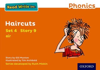 Front cover_Read Write Inc. Phonics: Orange Set 4 Storybook 9 Haircuts
