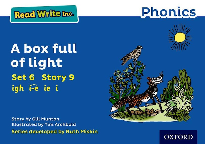 Front cover_Read Write Inc. Phonics: Blue Set 6 Storybook 9 A Box Full of Light