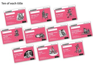 Read Write Inc. Phonics: Black and White Pink Set 3 Storybooks Pack of 100
