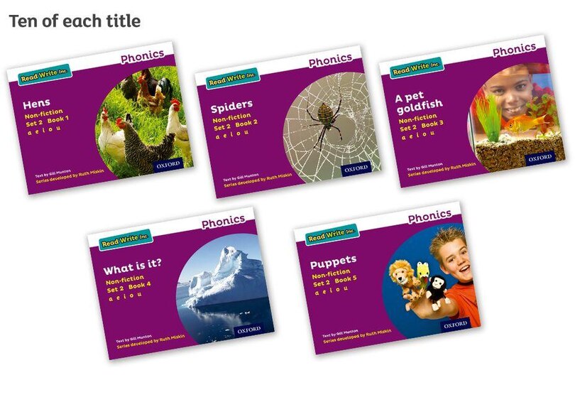 Front cover_Read Write Inc. Phonics: Purple Set 2 Non-fiction Pack of 50