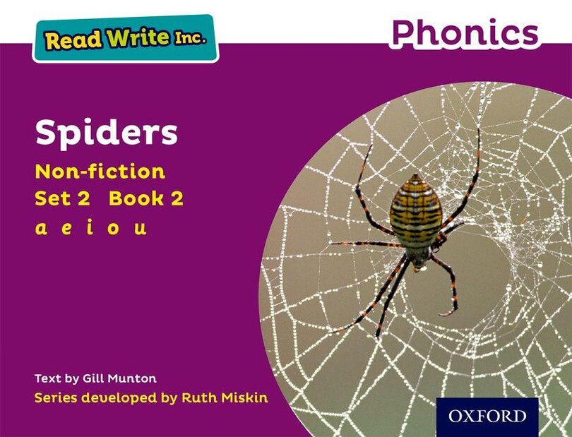 Read Write Inc. Phonics: Non-fiction Purple Set 2 Book 2 Spiders