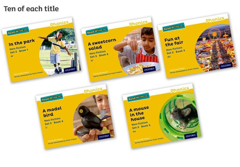 Front cover_Read Write Inc. Phonics: Yellow Set 5 Non-fiction Pack of 50