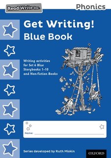 Front cover_Read Write Inc. Phonics: Get Writing! Blue Book Pack of 10
