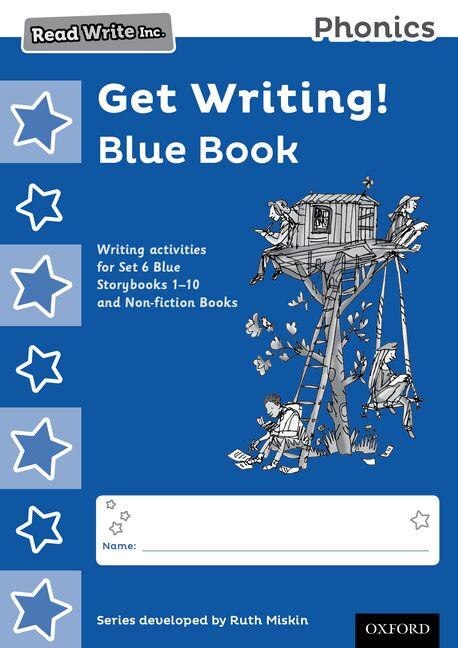 Front cover_Read Write Inc. Phonics: Get Writing! Blue Book Pack of 10