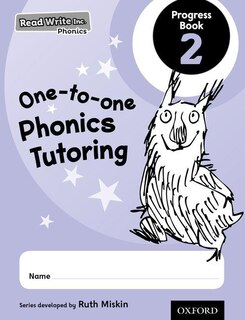 Front cover_Read Write Inc. Phonics: One-to-one Phonics Tutoring Progress Book 2 Pack of 5