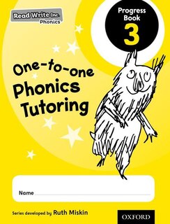 Couverture_Read Write Inc. Phonics: One-to-one Phonics Tutoring Progress Book 3 Pack of 5