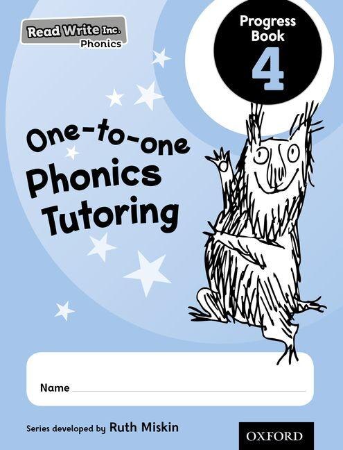 Front cover_Read Write Inc. Phonics: One-to-one Phonics Tutoring Progress Book 4 Pack of 5