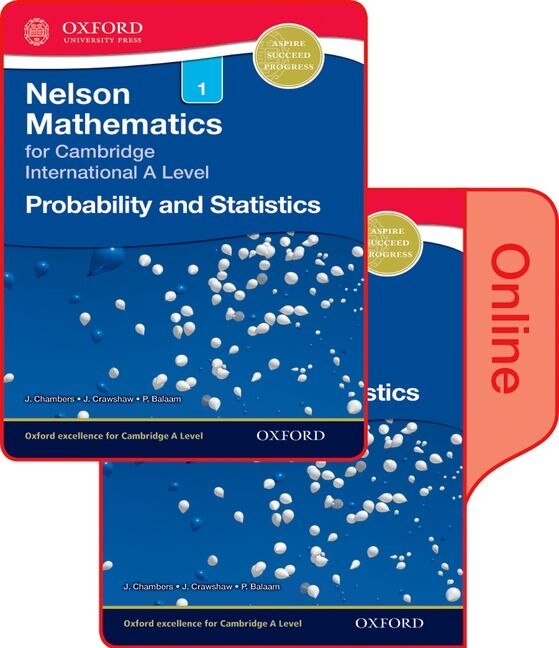 Front cover_Nelson Probability and Statistics 1 for Cambridge International: A Level Print and Online Student Book Pack