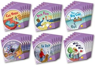 Front cover_Oxford Reading Tree: Stage 1+: More Songbirds Phonics Class Pack (36 books, 6 of each title)