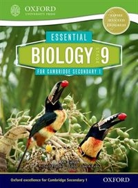 Front cover_Essential Biology for Cambridge: Lower Secondary Stage 9 Student Book