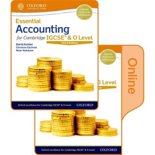 Essential Accounting for Cambridge IGCSE and O Level: Print and Online Student Book Pack