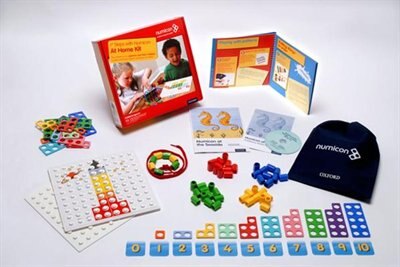 Front cover_Numicon: First Steps with Numicon At Home Book/Bundle Kit