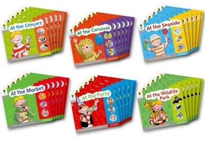 Front cover_Oxford Reading Tree: Floppy Phonics Sounds and Letters Stage 1 More A Class Pack of 36