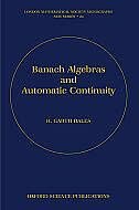 Couverture_Banach Algebras and Automatic Continuity