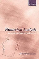 Numerical Analysis: A Mathematical Introduction