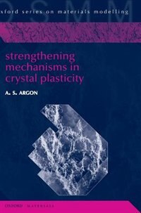 Front cover_Strengthening Mechanisms in Crystal Plasticity