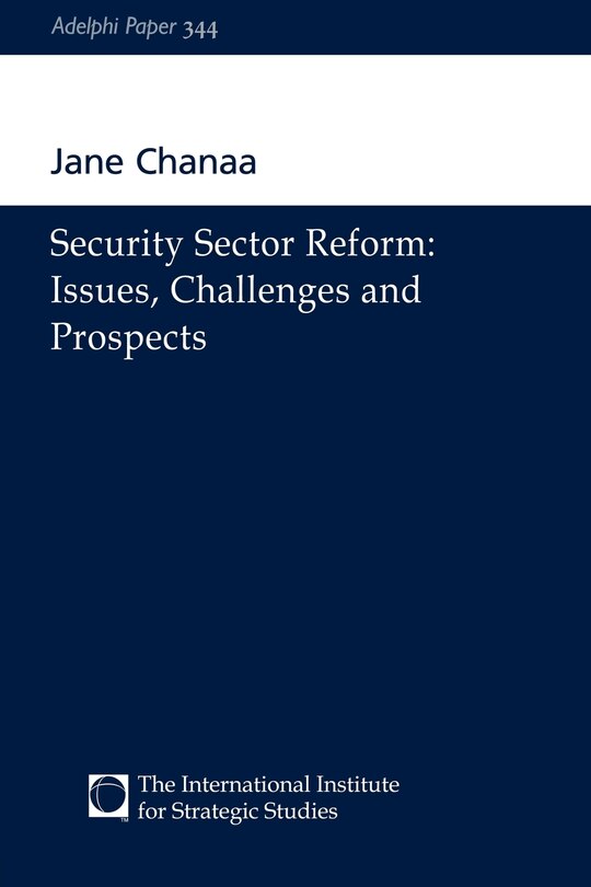 Couverture_Security Sector Reform