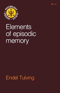 Front cover_Elements of Episodic Memory
